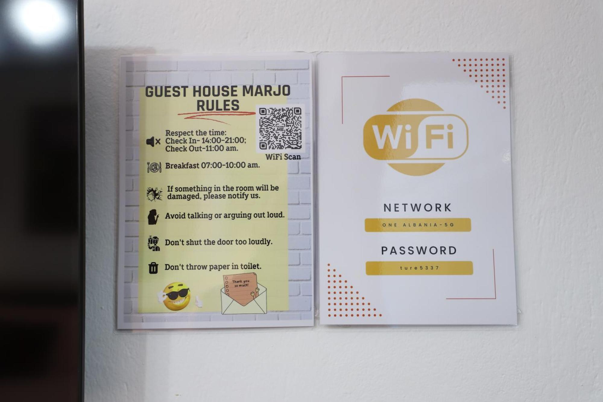 Guest House Marjo Берат Екстериор снимка