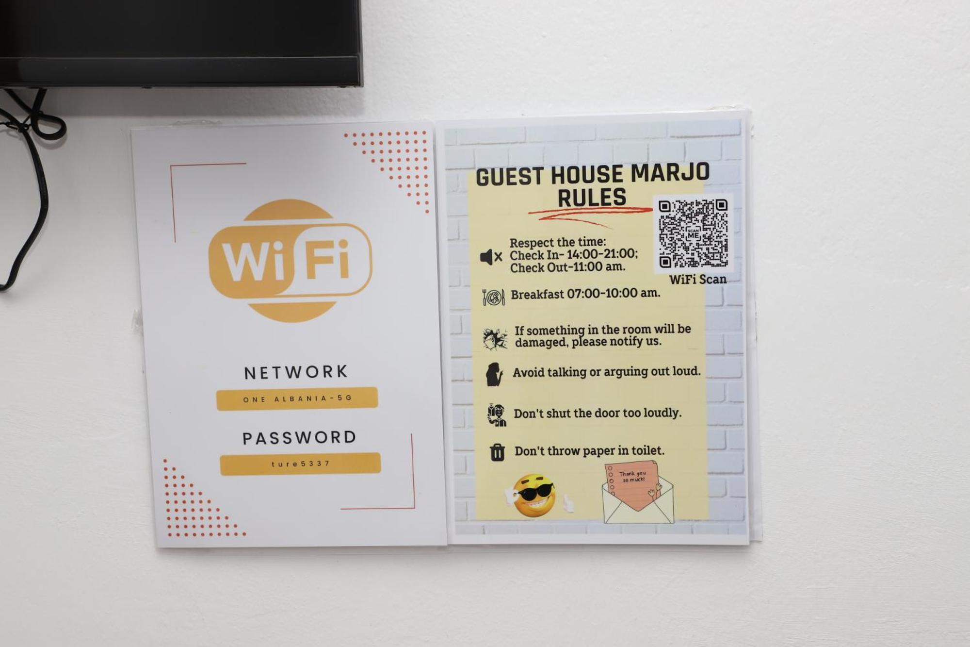 Guest House Marjo Берат Екстериор снимка